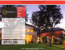Tablet Screenshot of liveatsymphony.com